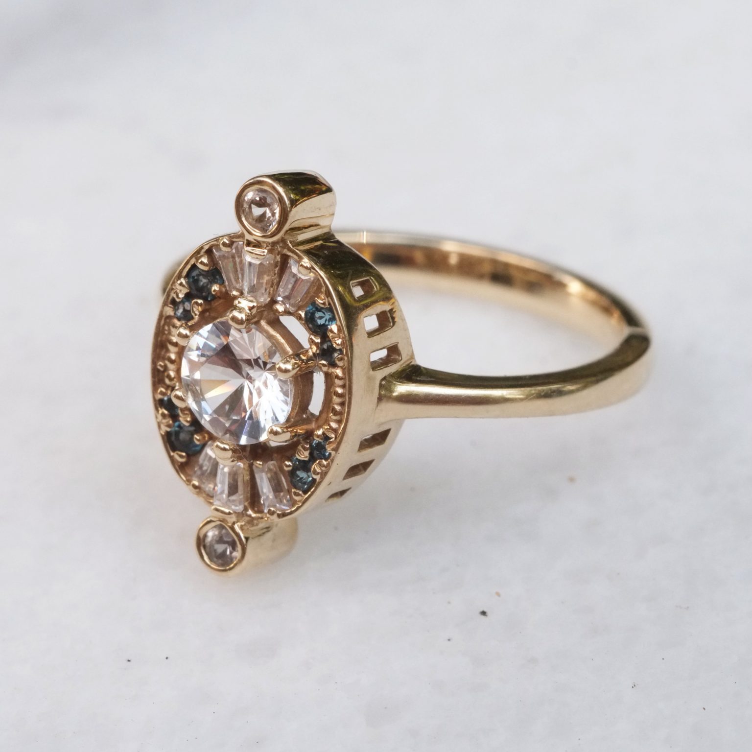 Demeter Engagement Ring - The Antiquarian